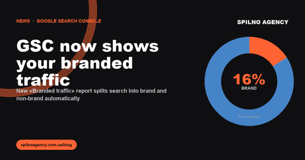 Cover image: GSC branded traffic report (en)
