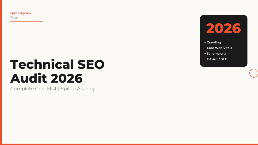 Technical SEO Audit Checklist 2026: 12 Blocks to Check