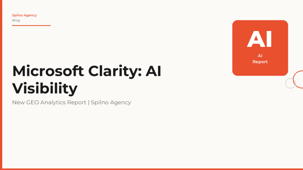 Microsoft Clarity Added AI Visibility Report: What You Need to Know