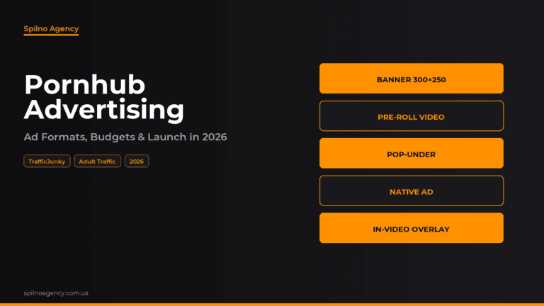 Pornhub Advertising in 2026: Ad Formats & TrafficJunky — cover
