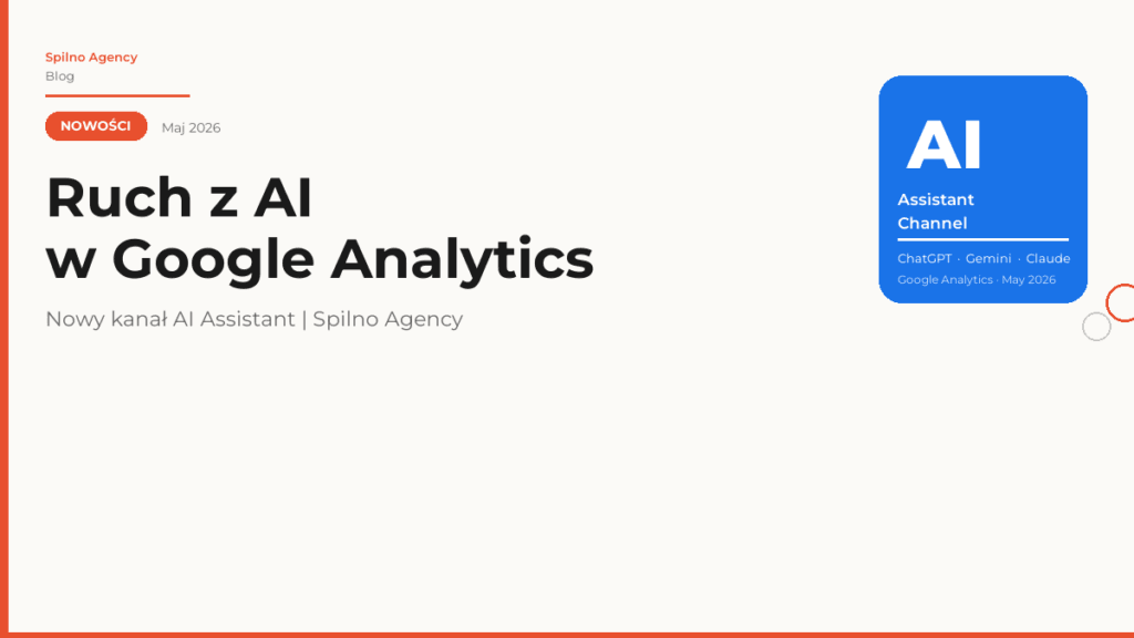 Google Analytics mierzy teraz ruch z asystentów AI: ChatGPT, Gemini i Claude