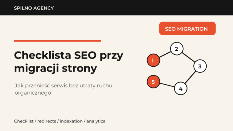 Checklista SEO przy migracji strony