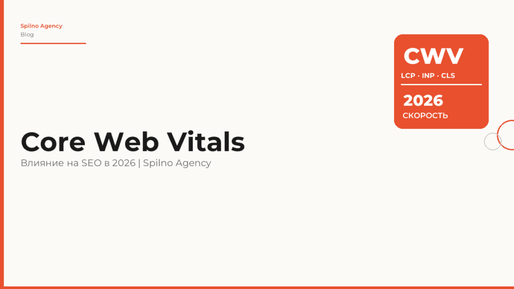 Core Web Vitals: что это такое и как влияет на SEO в 2026 году
