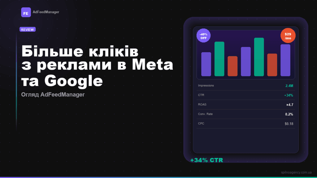 AdFeedManager: огляд інструменту для автоматизації рекламних фідів