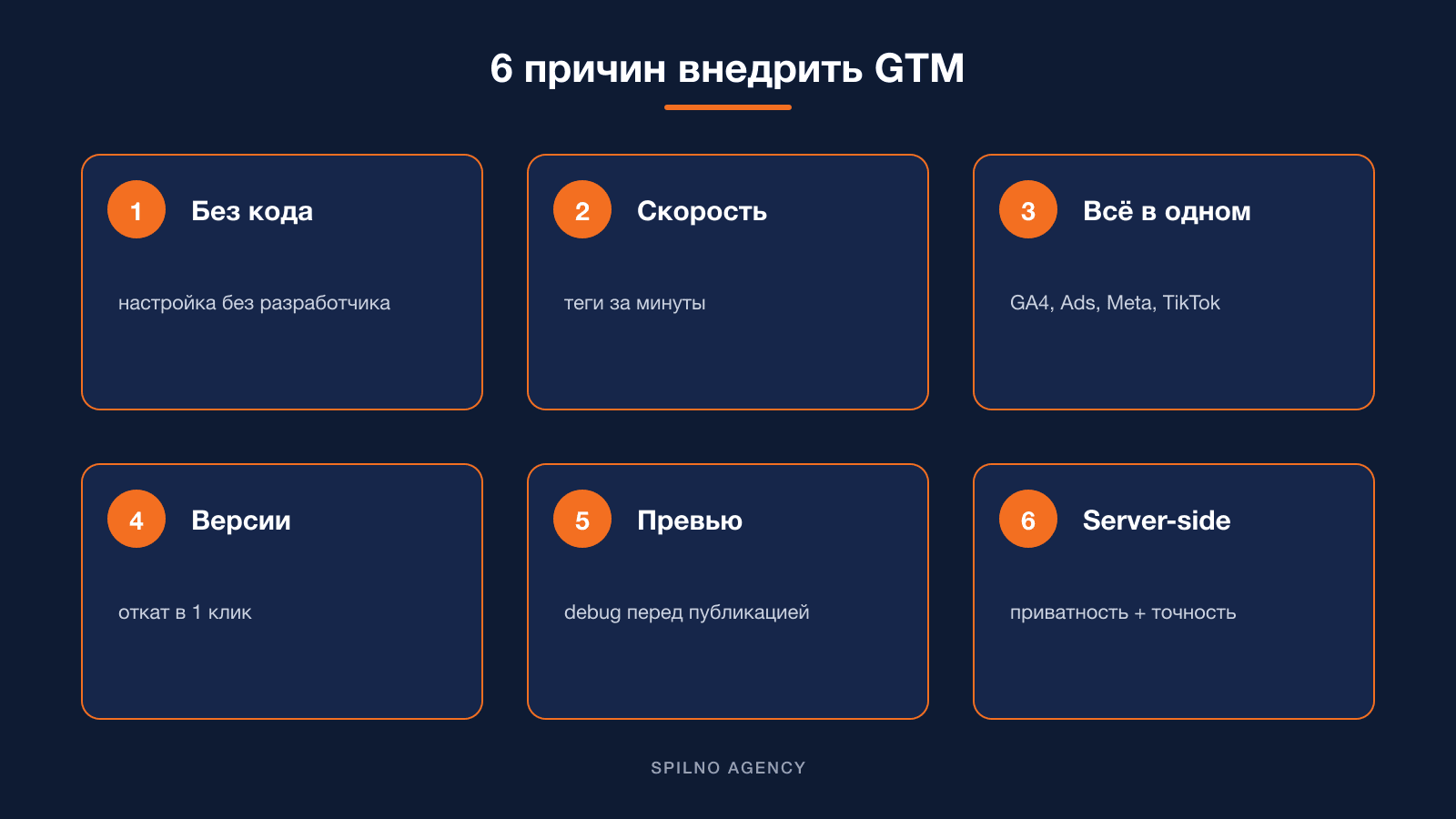 6 причин внедрить Google Tag Manager