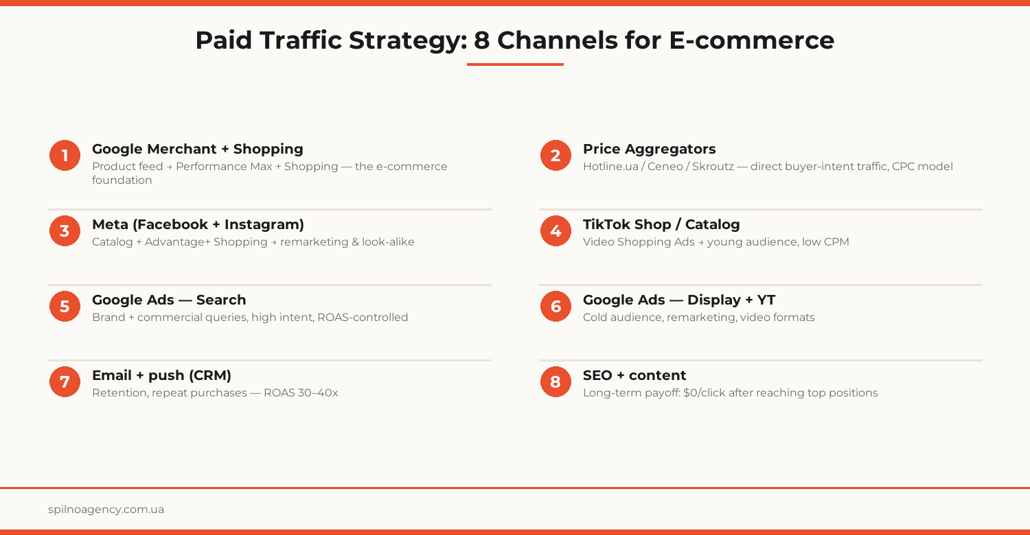 paid traffic strategy ecommerce