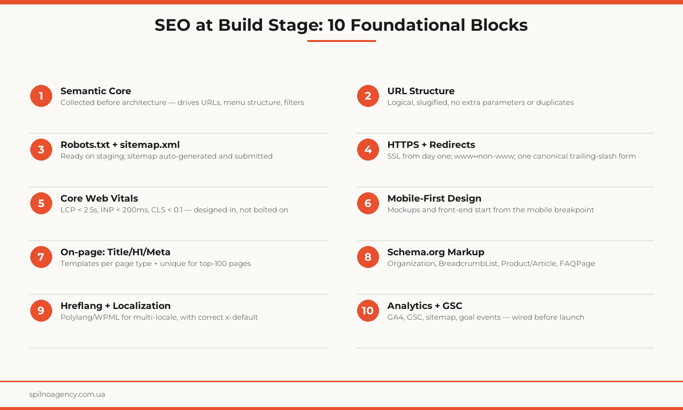 SEO for new website