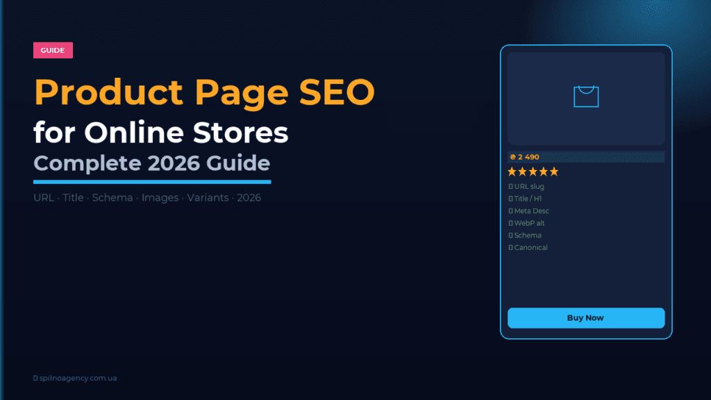 Product Page SEO for Online Stores: Complete 2026 Guide