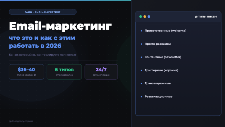 Email-маркетинг: что это такое и как с этим работать в 2026 году