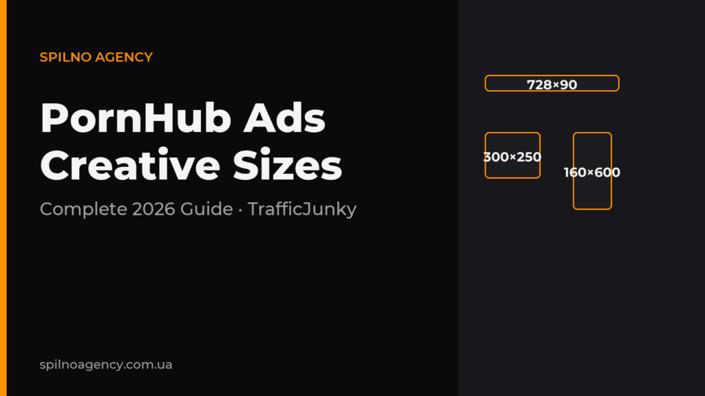 PornHub Ads creative sizes 2026 — cover