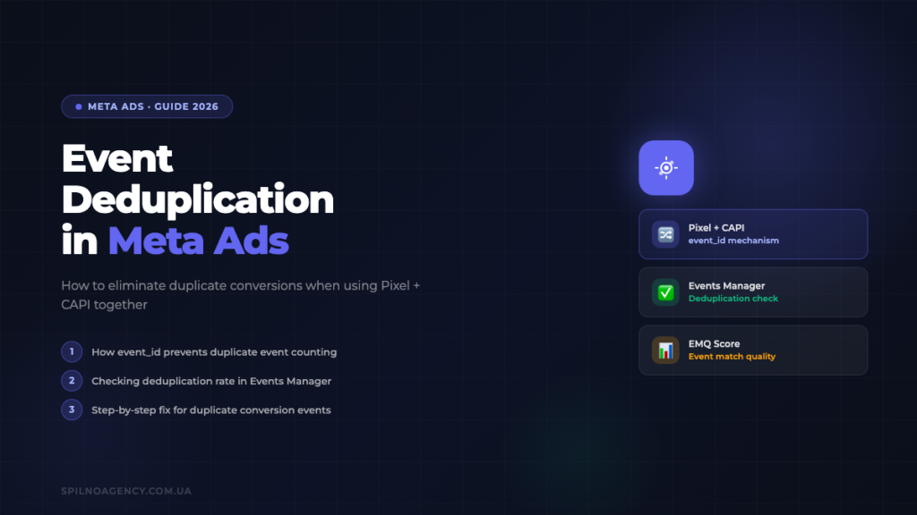 Meta Ads Event Deduplication: Pixel + CAPI — Guide 2026