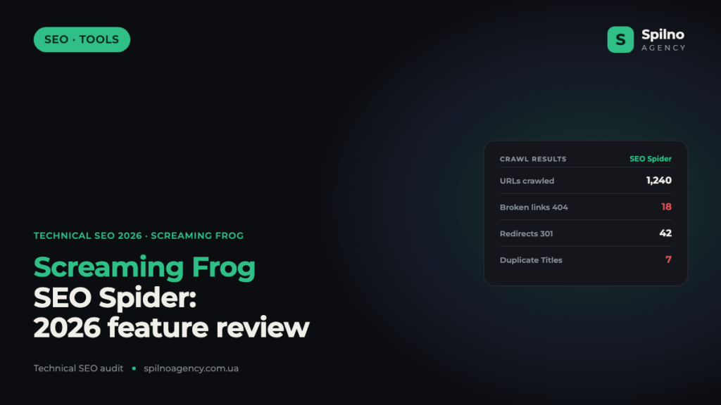 Screaming Frog SEO Spider: Full 2026 Feature Review