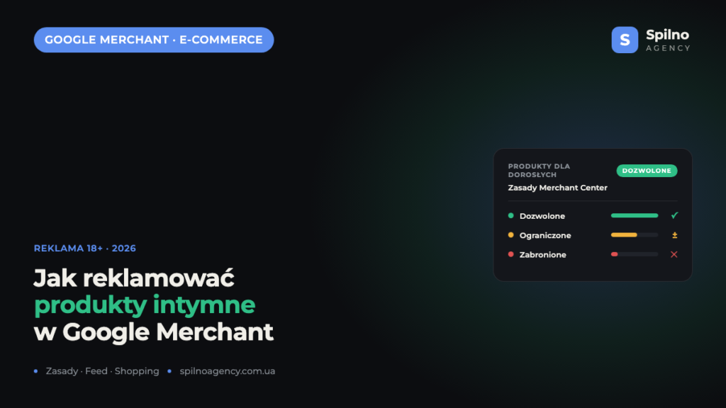Jak reklamować sklep z produktami intymnymi w Google Merchant Center
