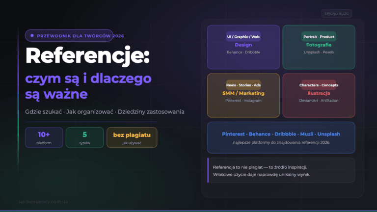 Referencje: czym są, dlaczego są ważne i gdzie je znaleźć — okładka Spilno Agency