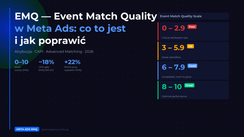 Okładka: EMQ Event Match Quality Meta Ads PL