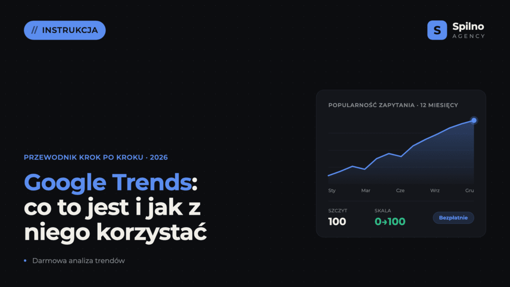 Google Trends: co to jest i jak z niego korzystać w 2026
