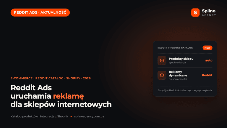 Reddit Ads uruchamia reklamę dla sklepów internetowych: katalog produktów i integracja z Shopify