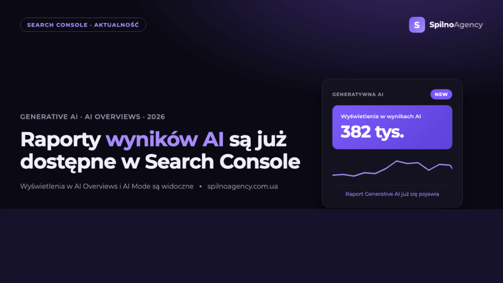 Search Console Generative AI report
