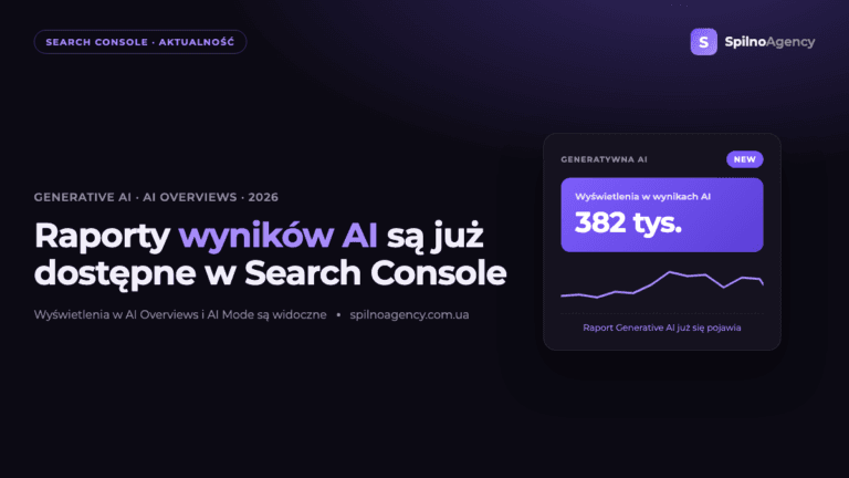 Search Console Generative AI report