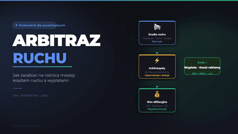 Arbitraż ruchu — zarabianie przez sieci CPA