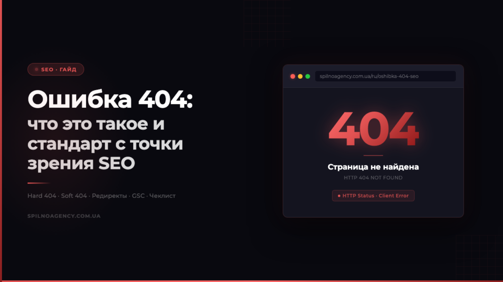 Ошибка 404: что это такое и стандарт с точки зрения SEO