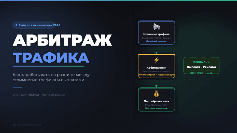 Арбитраж трафика — заработок через CPA-партнёрки