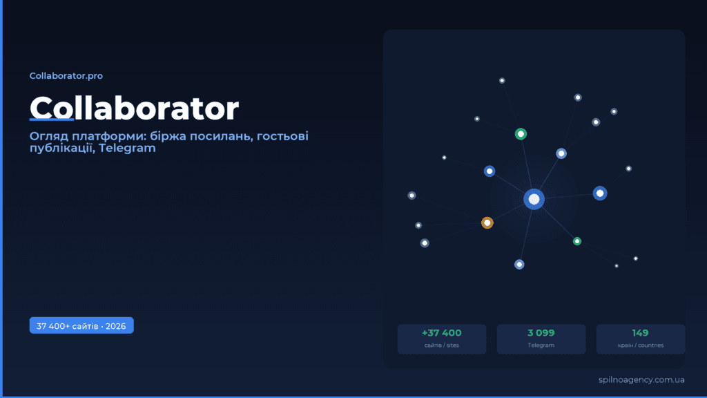 Collaborator: платформа для лінкбілдингу та крауд-маркетингу — огляд 2026