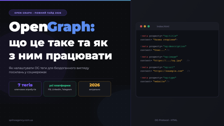 Open Graph теги — повний гайд 2026