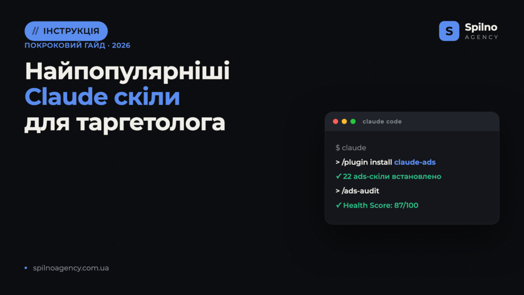 Найпопулярніші Claude скіли таргетолога: добірка 2026