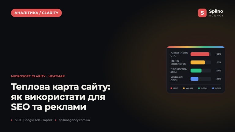 Теплова карта сайту: як використати для SEO та реклами