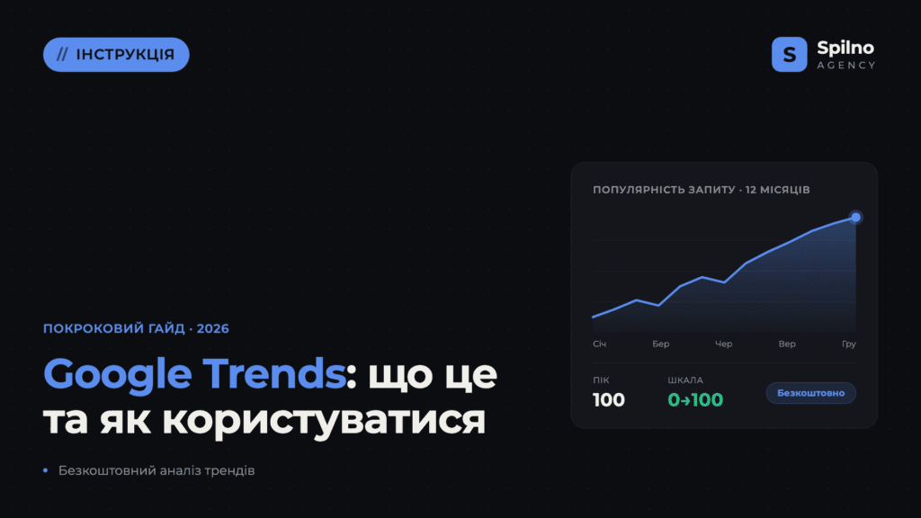 Google Trends: що це таке і як ним користуватися у 2026