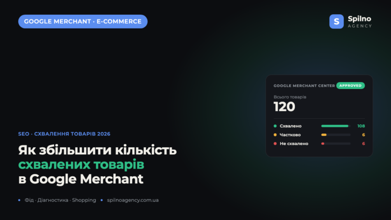 Google Merchant Center: як збільшити кількість схвалених товарів