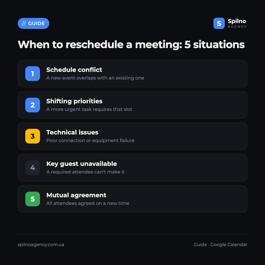 how to reschedule a google calendar event