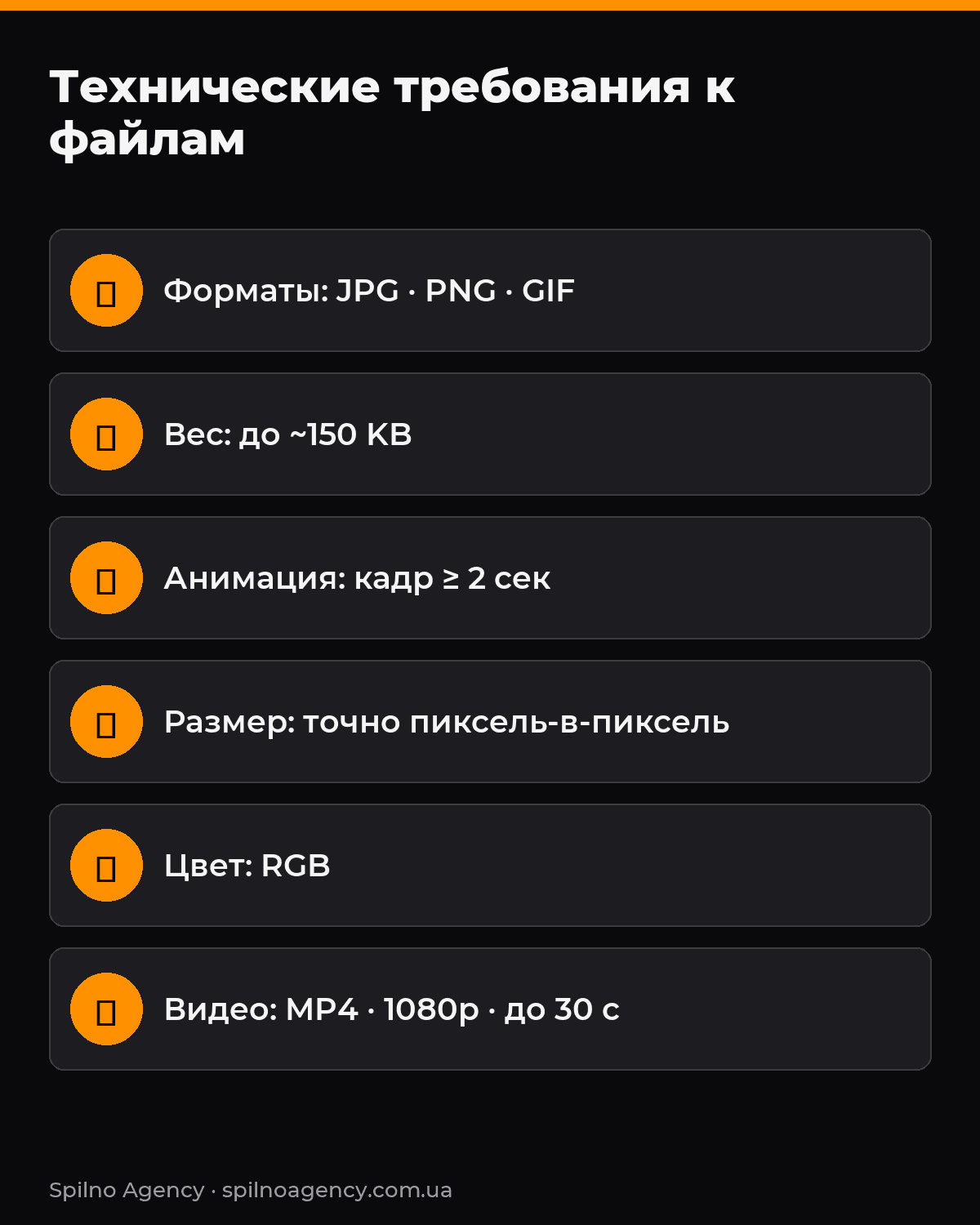 Технические требования к файлам креативов PornHub Ads