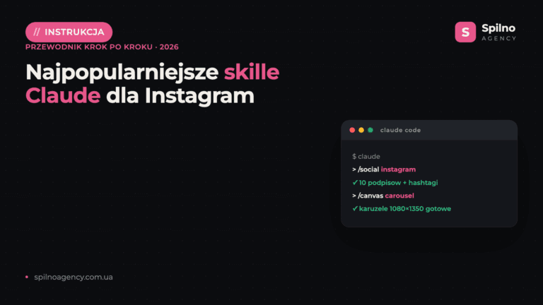 Najpopularniejsze skille Claude dla Instagram (2026)