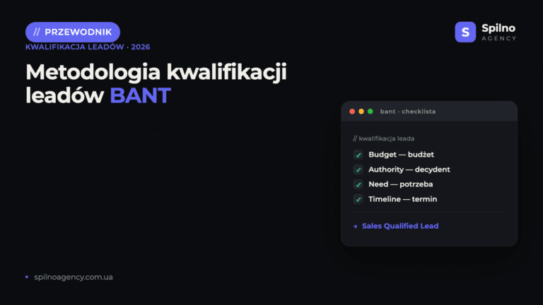 Metodologia kwalifikacji leadów BANT: co to jest i jak działa