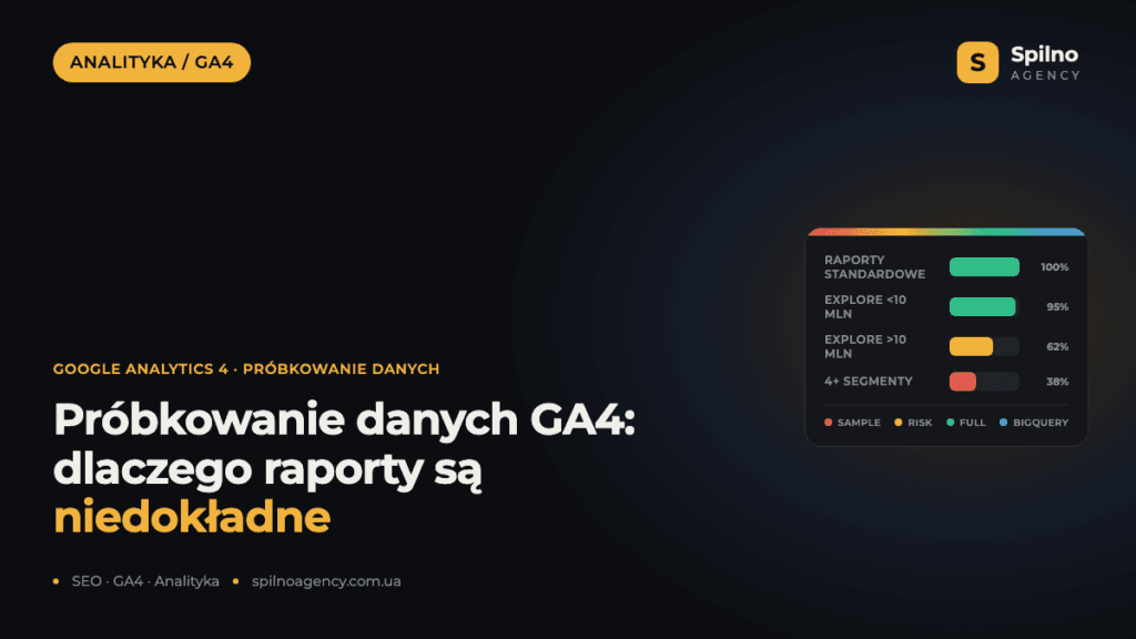 Próbkowanie danych Google Analytics: jak zachować dokładność raportów GA4