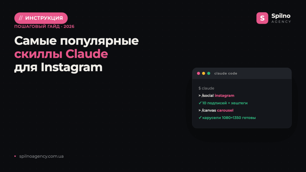 Самые популярные скиллы Claude для Instagram: подборка 2026