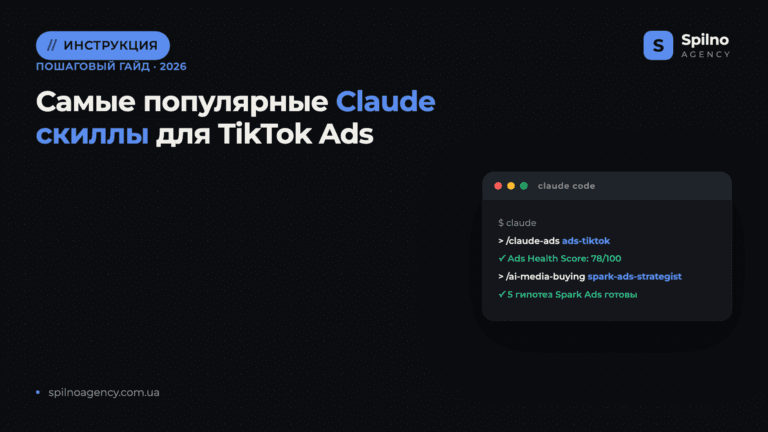Самые популярные Claude скиллы для TikTok Ads: подборка 2026