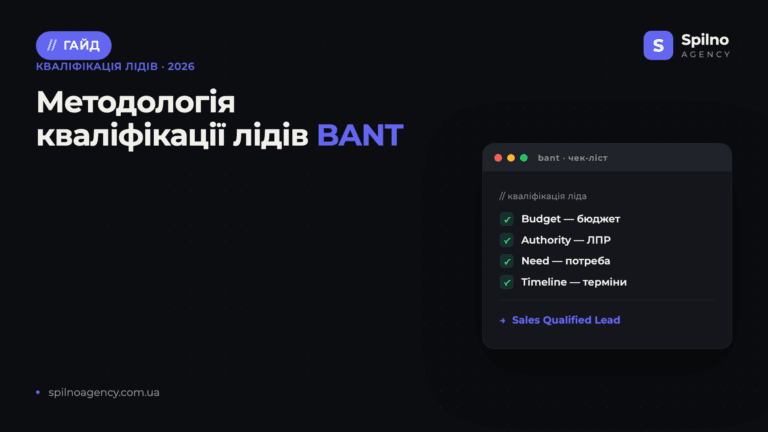 Методологія кваліфікації лідів BANT: що це таке і як працює