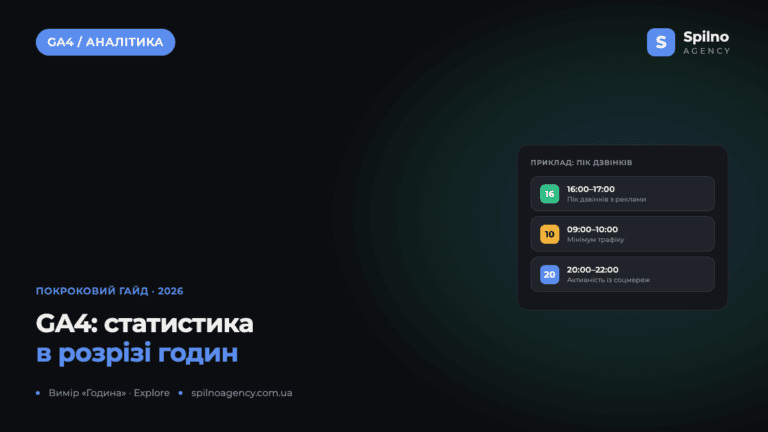 Як в Google Analytics 4 досліджувати статистику в розрізі годин