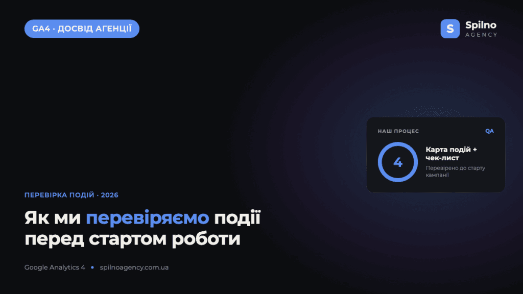Досвід Spilno Agency: як ми перевіряємо події перед стартом роботи
