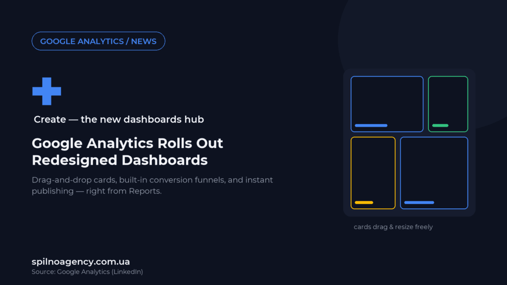 Google Analytics Rolls Out Redesigned Dashboards