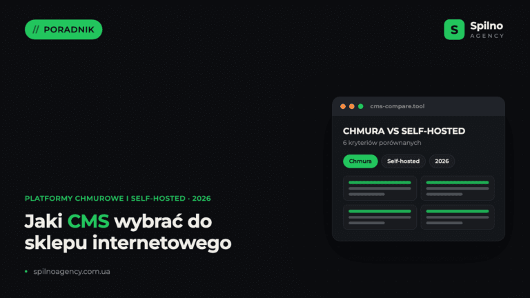 Jaki CMS wybrać do sklepu internetowego: platformy chmurowe i self-hosted 2026