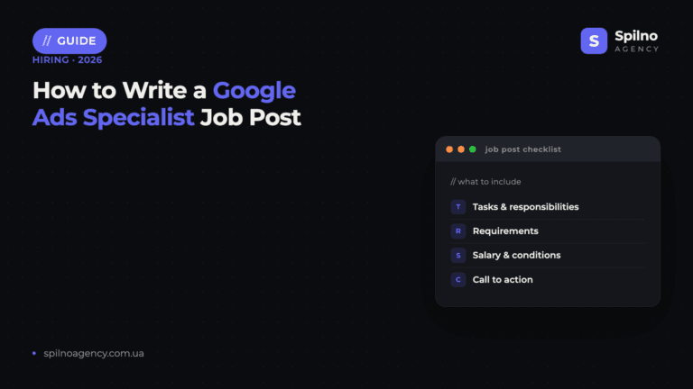 How to Write a Google Ads Specialist Job Post — cover