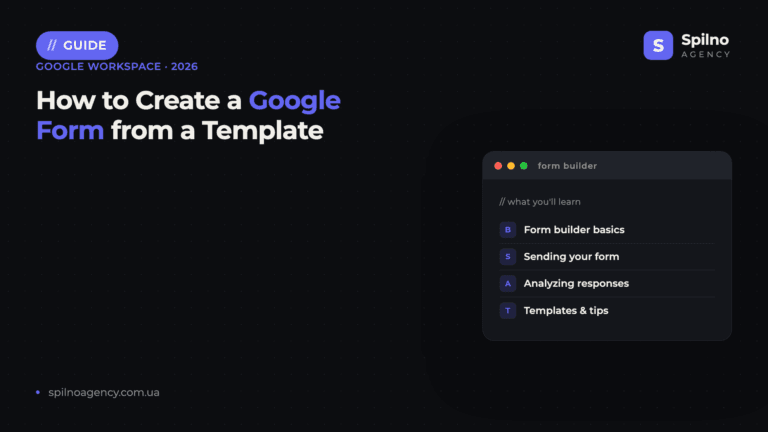 How to Create a Google Form from a Template — cover